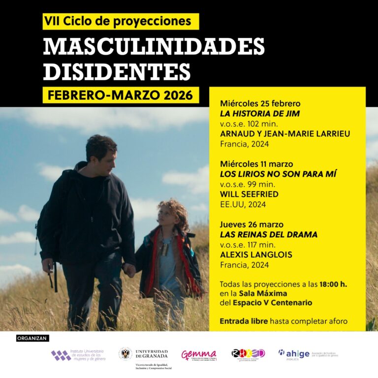 VII CICLO DE PROYECCIONES. MASCULINIDADES DISIDENTES. Febrero y marzo 2026