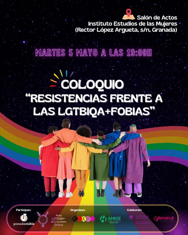 COLOQUIO «RESISTENCIAS FRENTE A LAS LGTBIQA+FOBIAS»